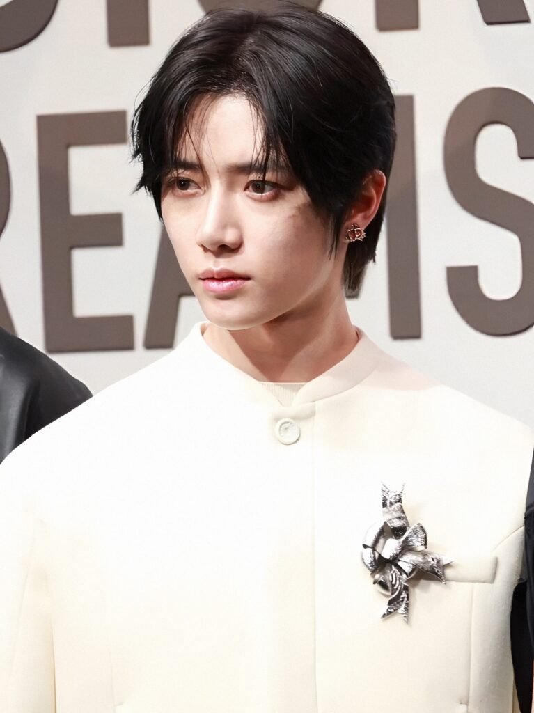 BEOMGYU of TOMORROW X TOGETHER at a Dior event in 2025