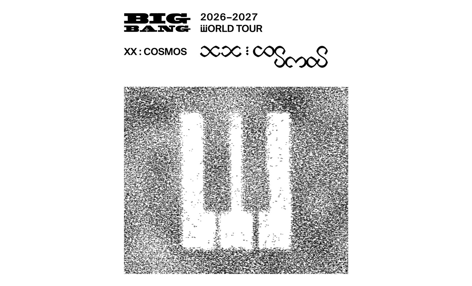 BIGBANG Oakland concert 2026 XX COSMOS tour image featuring G-DRAGON TAEYANG and DAESUNG