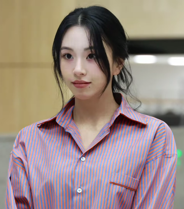 CHAEYOUNG of TWICE in March 2024