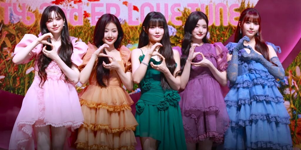 FIFTY FIFTY five-member lineup at LOVE TUNE showcase