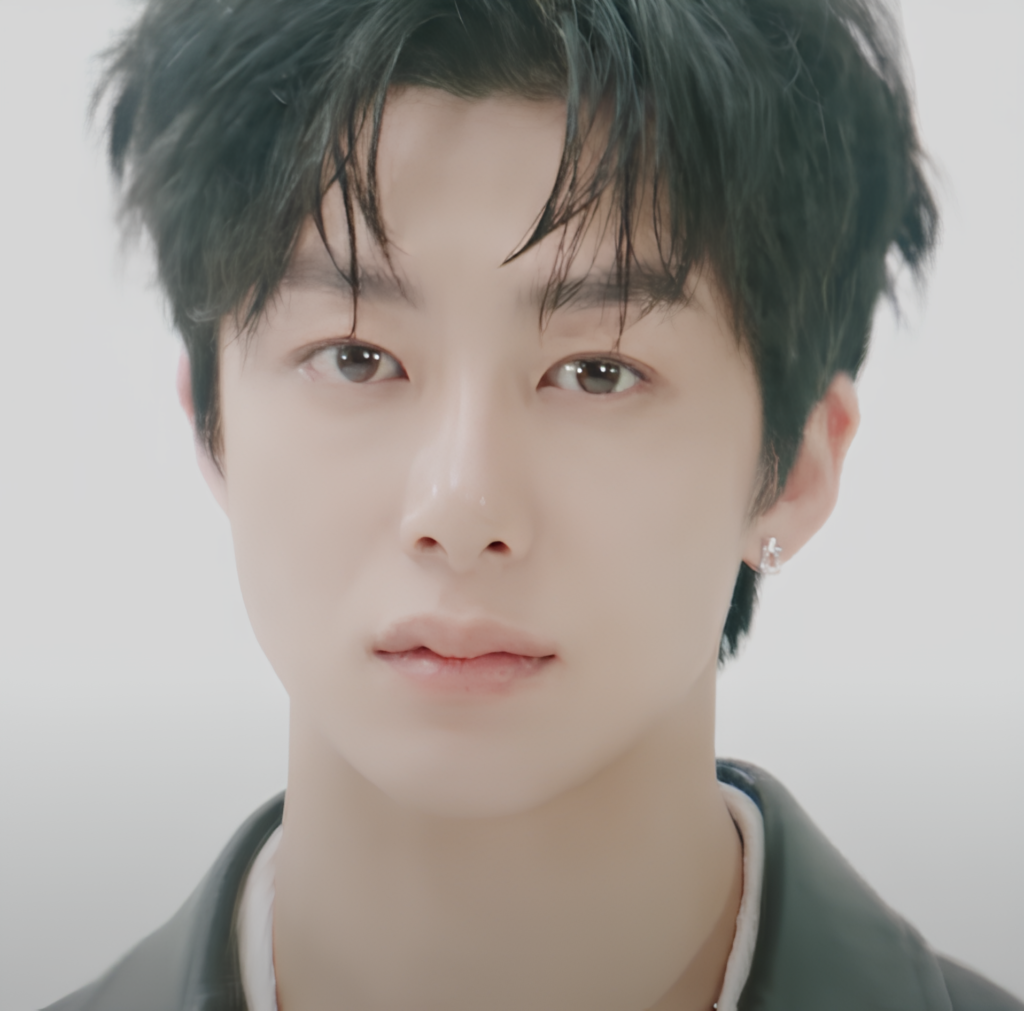Hyungwon of MONSTA X in a Marie Claire Korea campaign in 2023