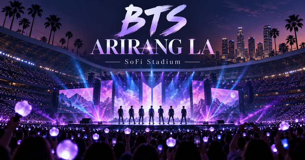 BTS ARIRANG Los Angeles 2026 SoFi Stadium concert