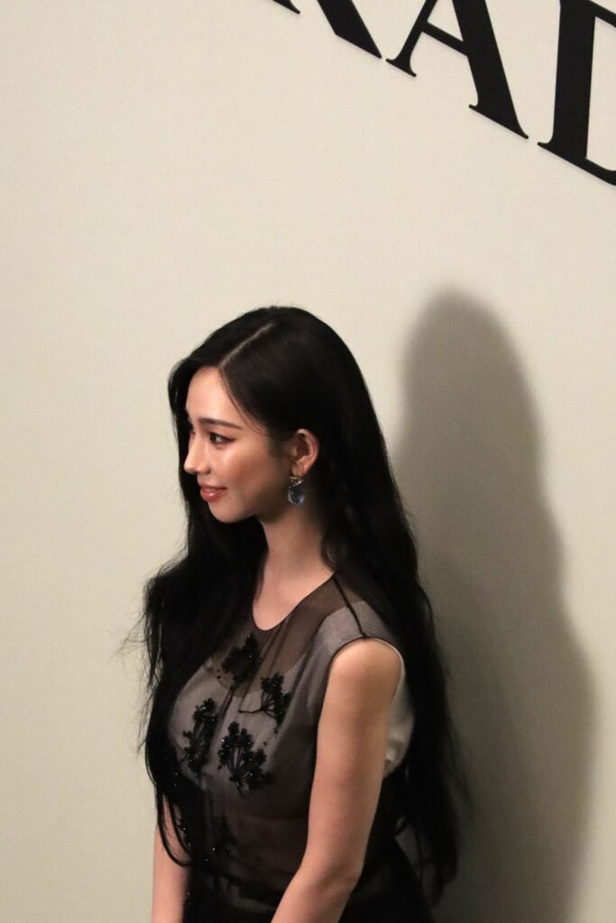 KARINA of aespa at Prada Paragon Singapore in August 2026