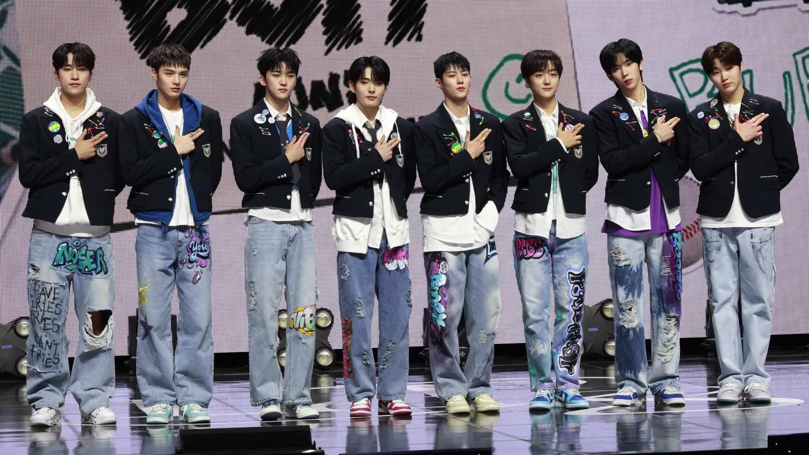 LUN8 at the BUFF album showcase in March 2024