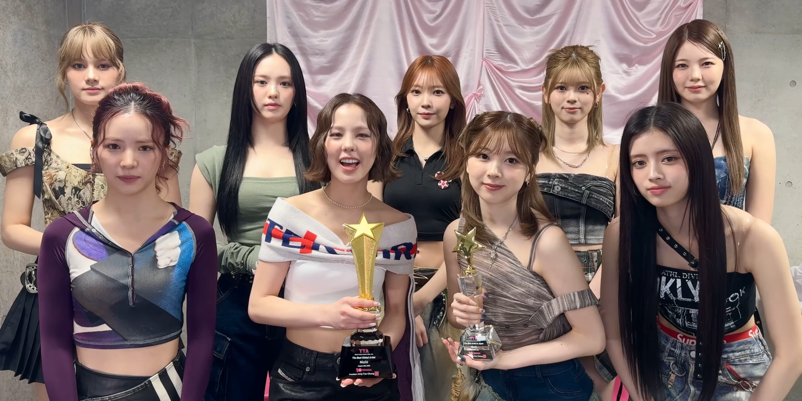 NiziU members in October 2024