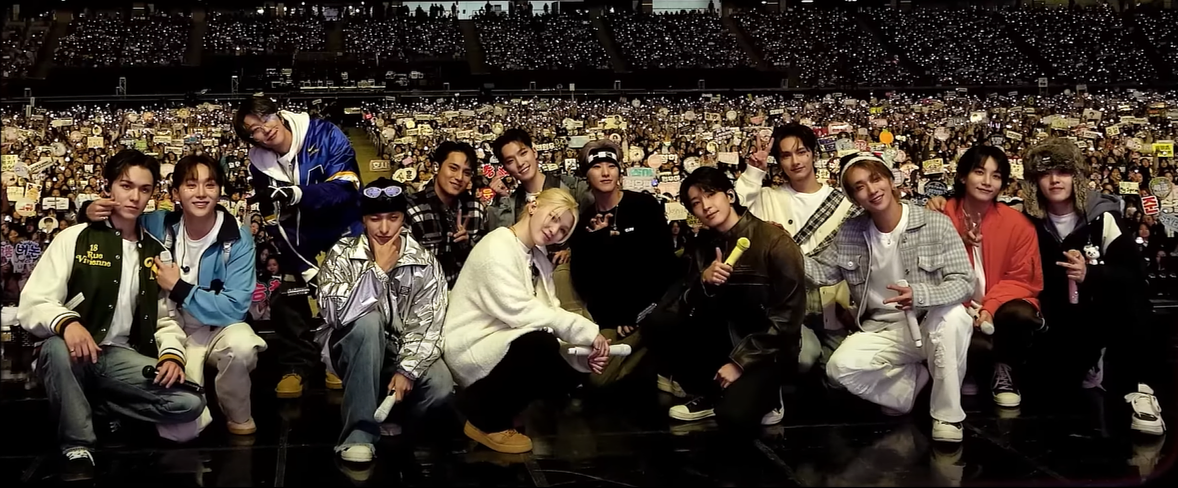 SEVENTEEN on stage in Seoul in 2024