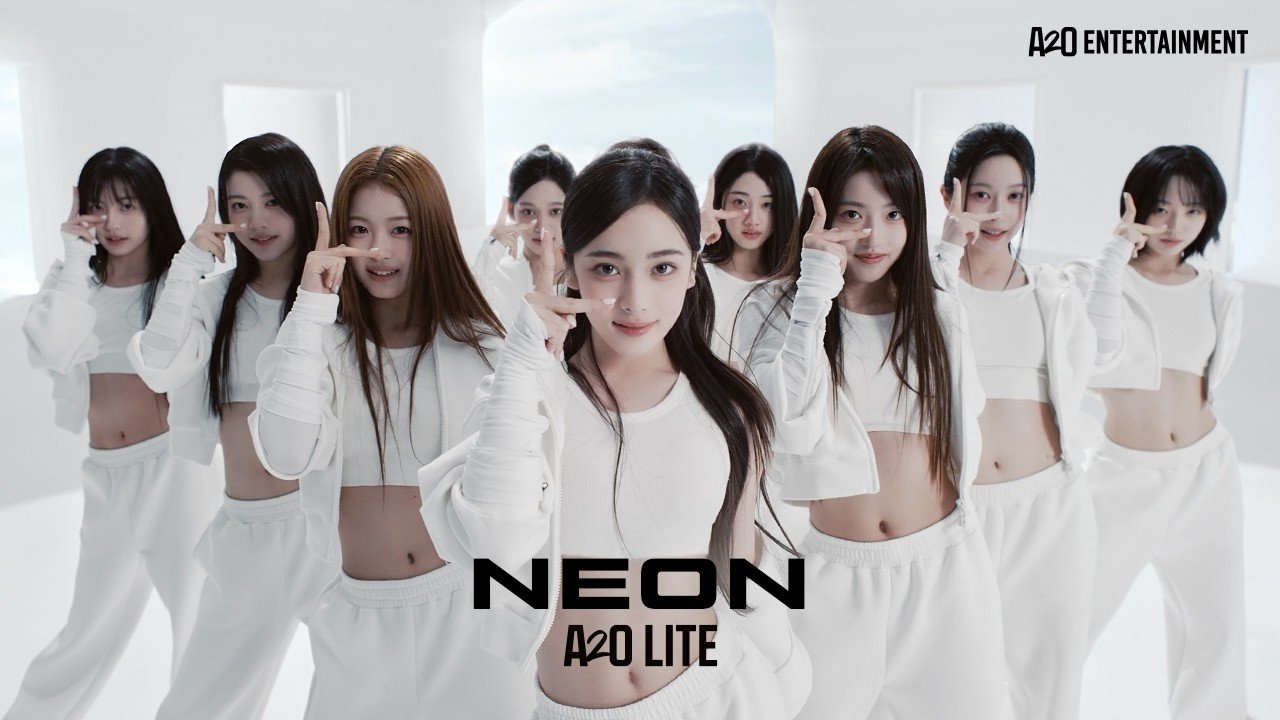 A2O LITE NEON official music video promotional thumbnail