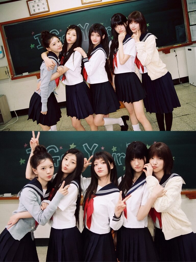 All five ILLIT members from official Instagram