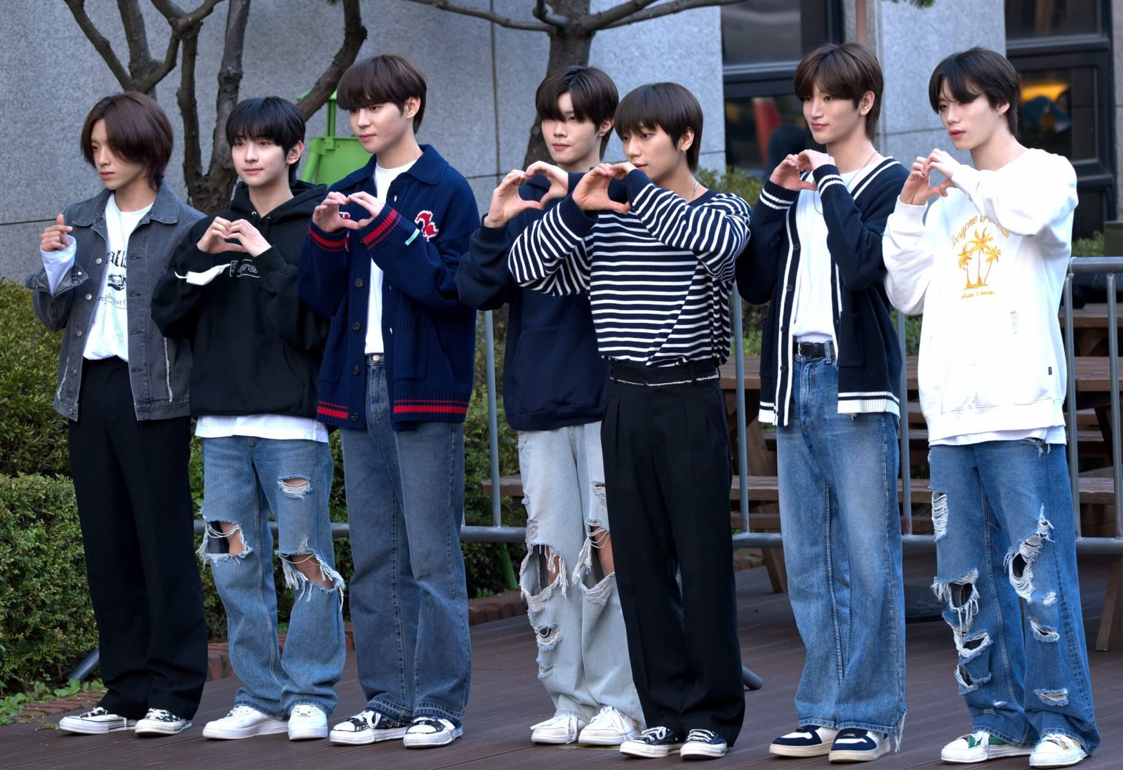 Archival BLITZERS Music Bank 2022 photograph, taken before lineup change