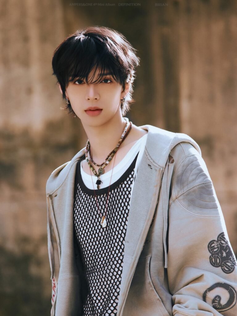 BRIAN of AMPERS&ONE official FNC DEFINITION WE 2026 individual concept photo via allkpop