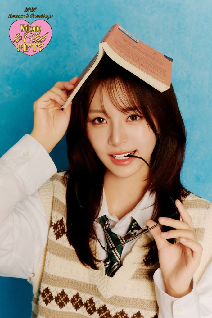 HANA — FIFTY FIFTY official 2026 Season's Greetings concept portrait