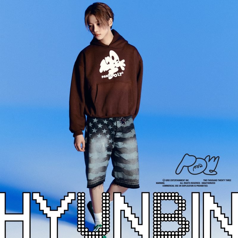 HYUNBIN of POW, official GRID Entertainment Favorite concept member photo via KProfiles