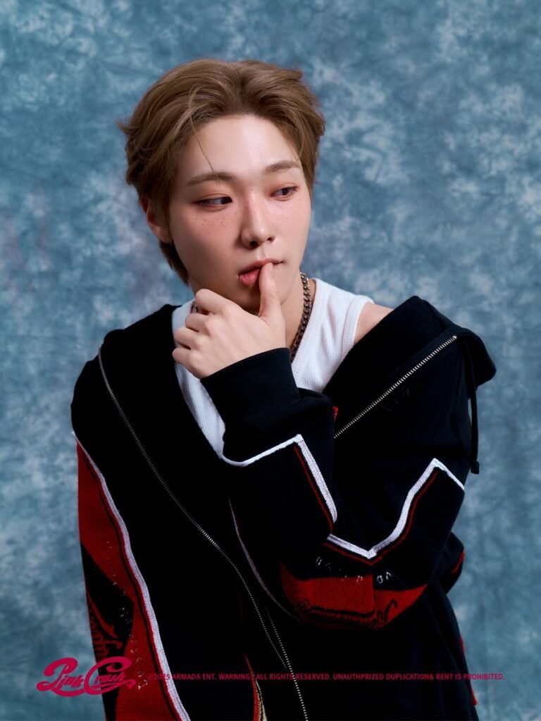 ONE PACT SEONGMIN: ARMADA Entertainment official press promotional concept photo, editorial source KSTATION TV