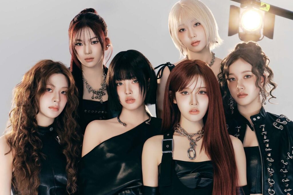 STAYC official group photo from High Up Entertainment