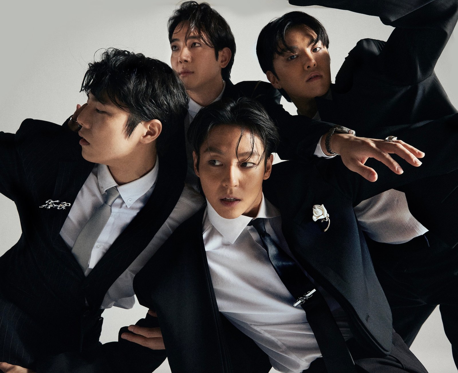 The Rose four-member band in a 2023 DUAL promotional photograph